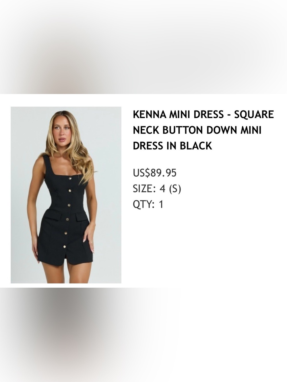 Showpo Kenna Mini Dress